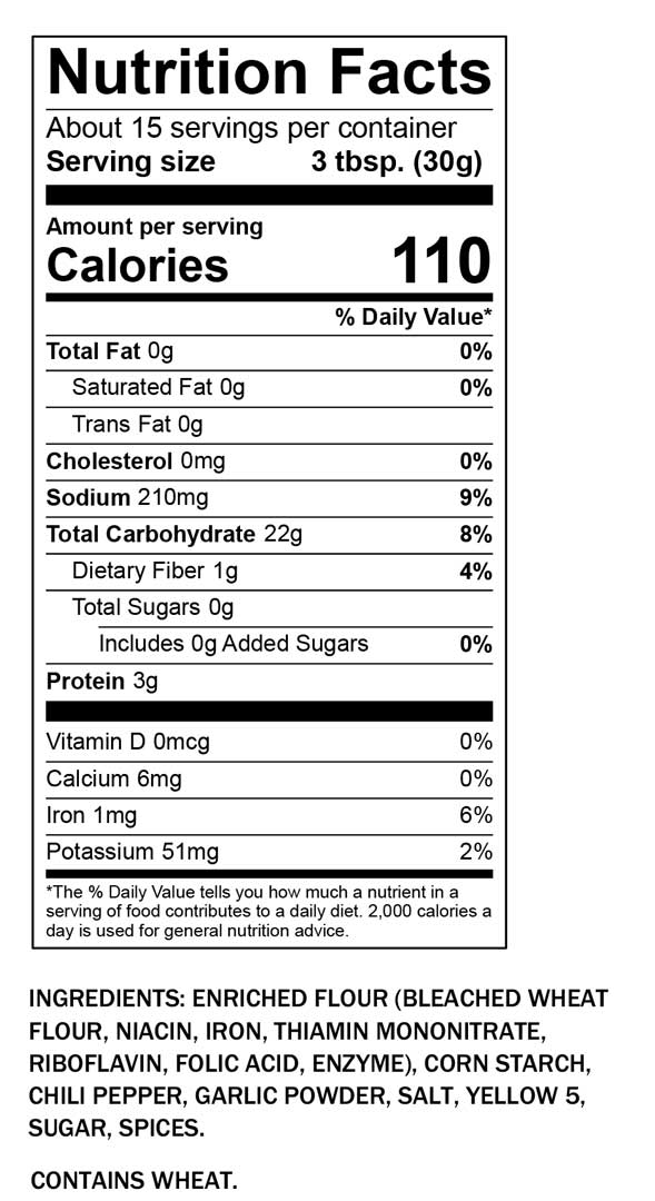 Spicy Jerk Fry Batter Mix