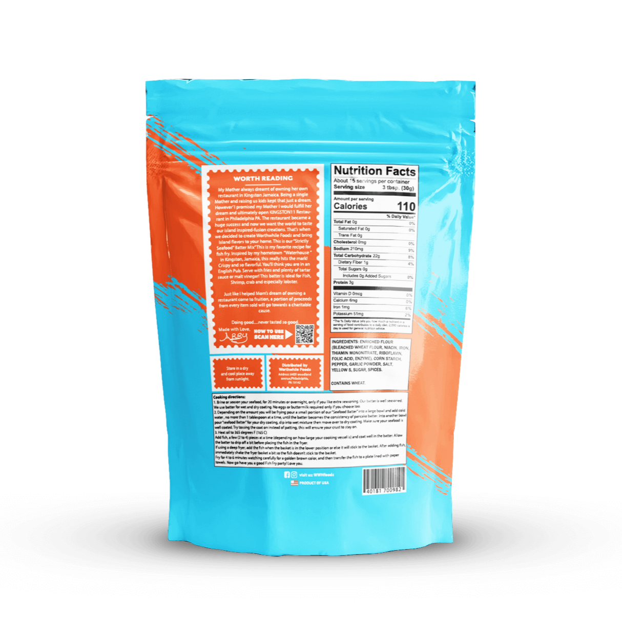 Strictly Seafood Batter Mix